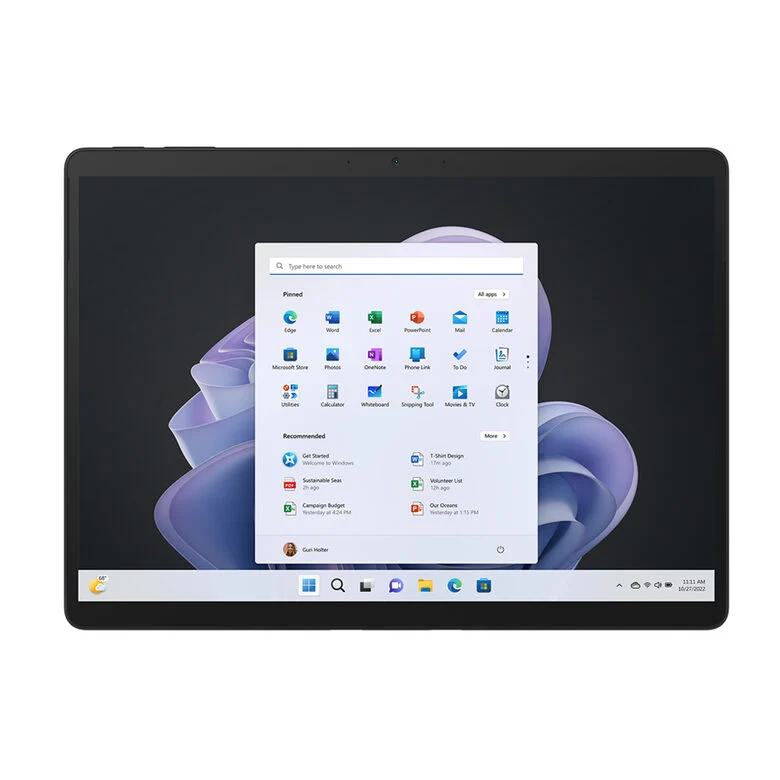 Microsoft Surface Pro 9 256 GB 33 cm (13") Intel® Core™ i5 8 GB Wi-Fi 6E (802.11ax) Windows 11 Home Grafite
