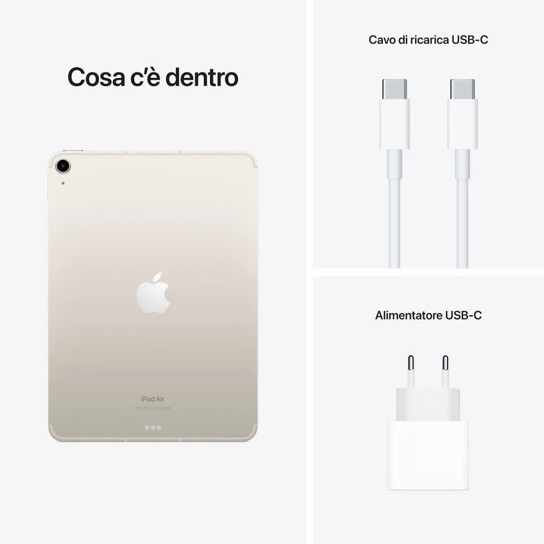 Apple iPad Air 10.9'' Wi-Fi + Cellular 64GB - Galassia