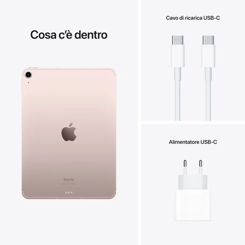 Apple iPad Air 10.9'' Wi-Fi + Cellular 256GB - Rosa