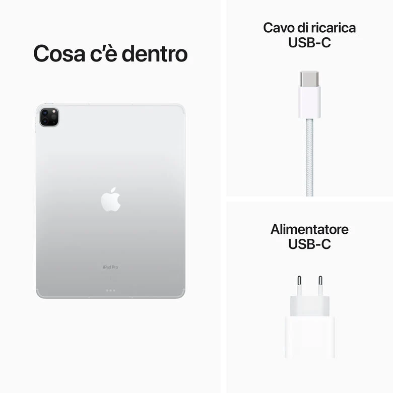 Apple iPad 12.9-pollici Pro Wi‑Fi + Cellular 128GB - Argento