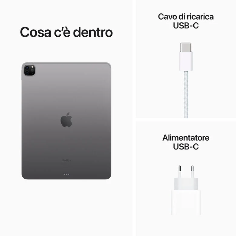 Apple iPad 12.9-pollici Pro Wi‑Fi 256GB - Grigio Siderale