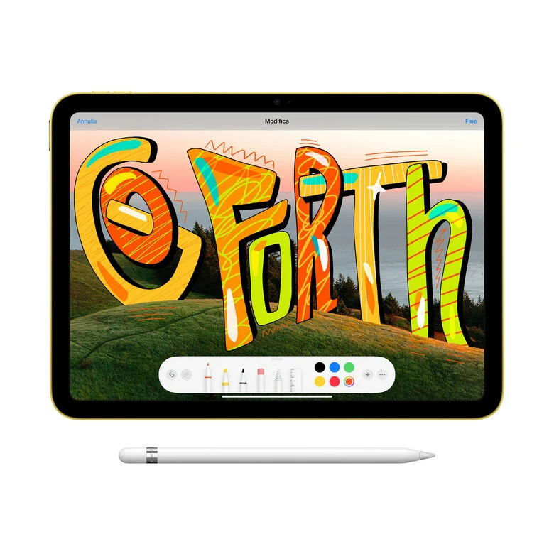 Apple iPad (10^gen.) 10.9 Wi-Fi + Cellular 256GB - Giallo