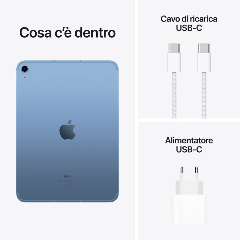 Apple iPad 10.9-pollici Wi-Fi + Cellular 256GB - Blu