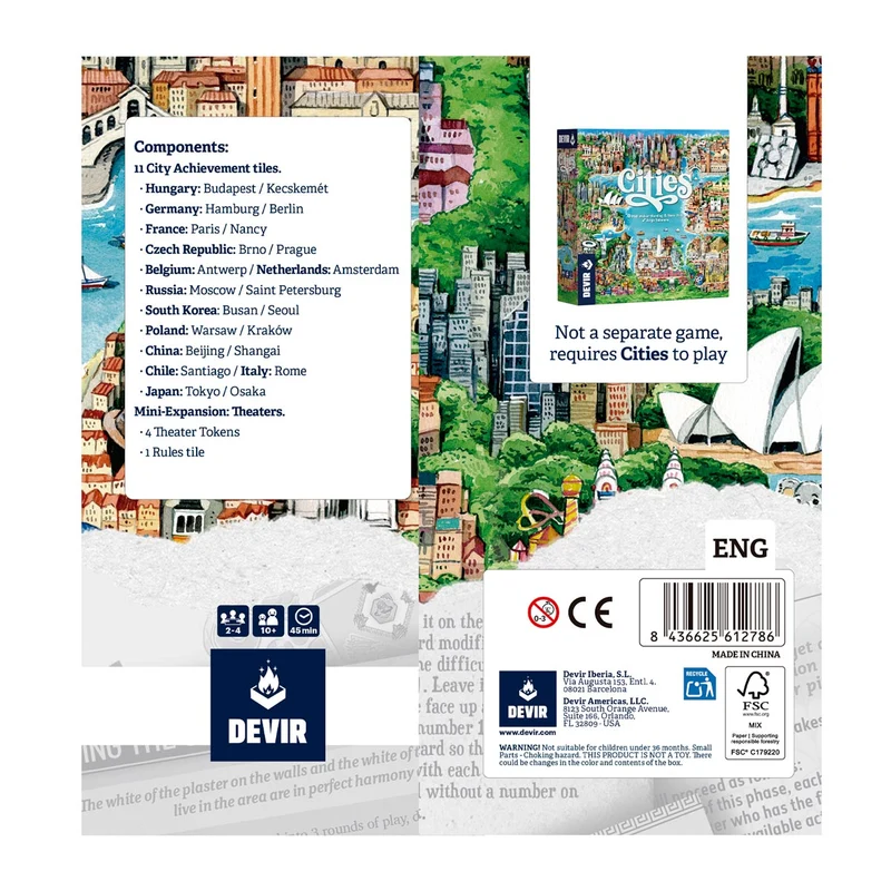 Cities - Tabelloni degli Obiettivi Cittadini + Teatri
