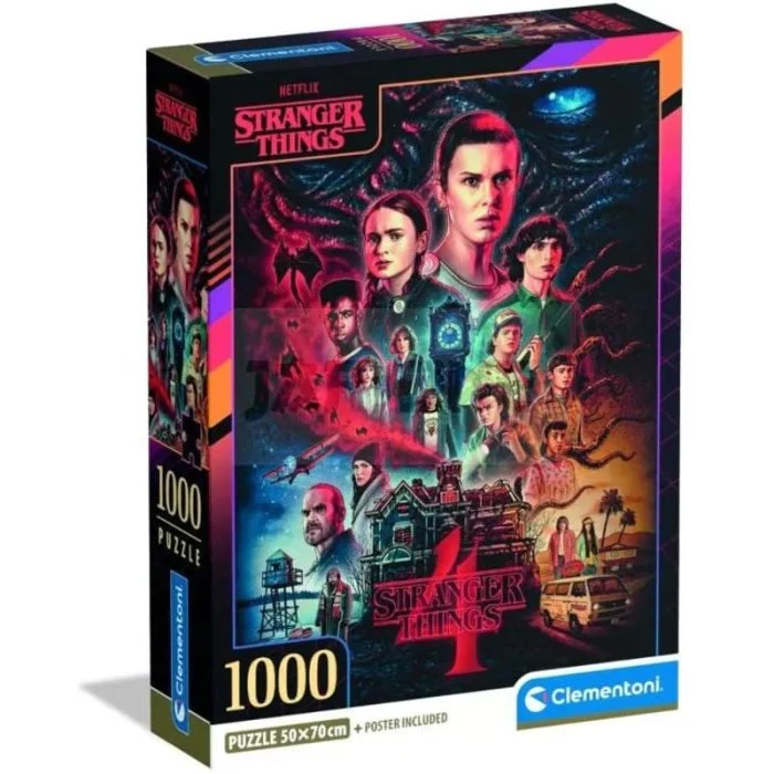 Puzzle Stranger Things 4 - The Clock - 1000 Pezzi