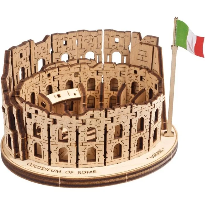 Colosseo di Roma - Modello in Legno UGEARS