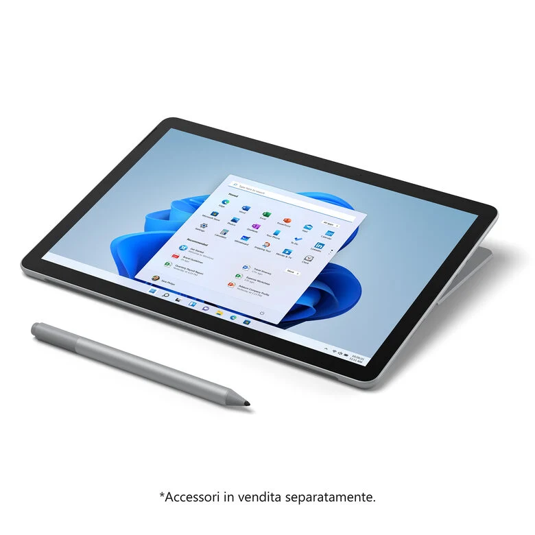 Microsoft Surface Go 3 Intel® Core™ i3 128 GB 26,7 cm (10.5") 8 GB Wi-Fi 6 (802.11ax) Windows 11 Home in S mode Platino