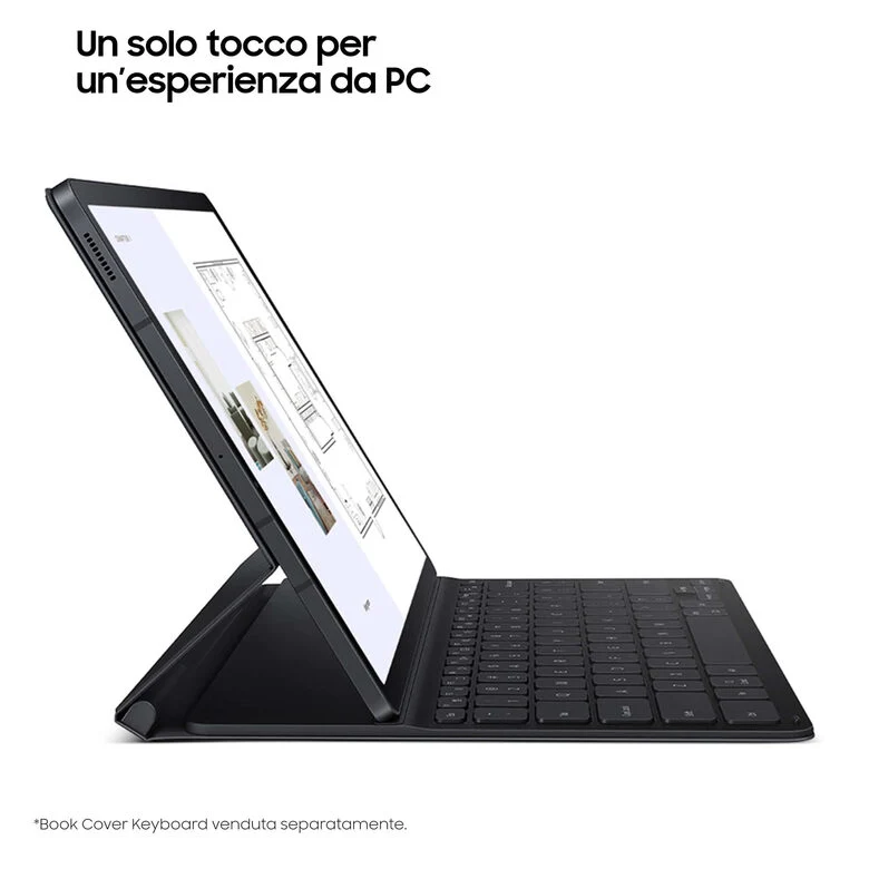 Samsung Galaxy Tab S7 FE Tablet Android 12,4 Pollici 5G RAM 4 GB 64 GB Tablet Android 11 Black