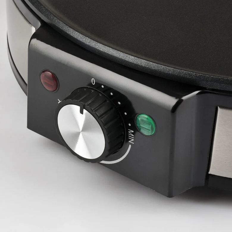G3 Ferrari Profi-Crepe crepiera 1 crepe 1200 W Nero, Argento