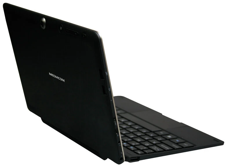 Mediacom 10.1 X201 Ibrido (2 in 1) 25,6 cm (10.1") Touch screen Intel Atom® 2 GB DDR3L-SDRAM 32 GB SSD Windows 10 Home Nero