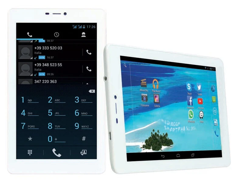 Mediacom SmartPad S2 3G 8 GB 17,8 cm (7") 0,5 GB Android Bianco