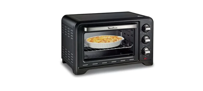 Moulinex OX4448 Optimo Forno Elettrico con Capacità di 19 L, Potenza 1380 W, Nero 71x117x81cm