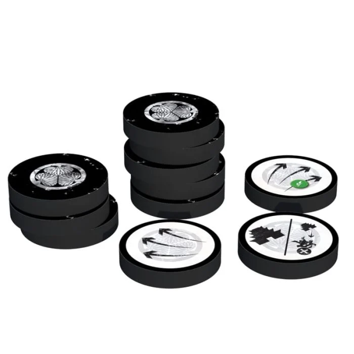 Small Samurai Empires - Tokugawa Deluxe Tokens