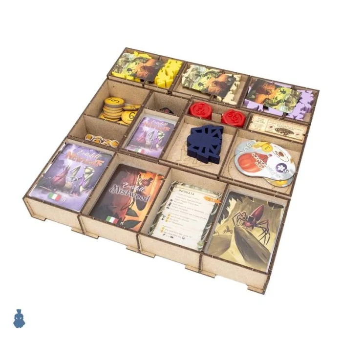 Everdell - Mistwood e Newleaf - Organizer in Legno