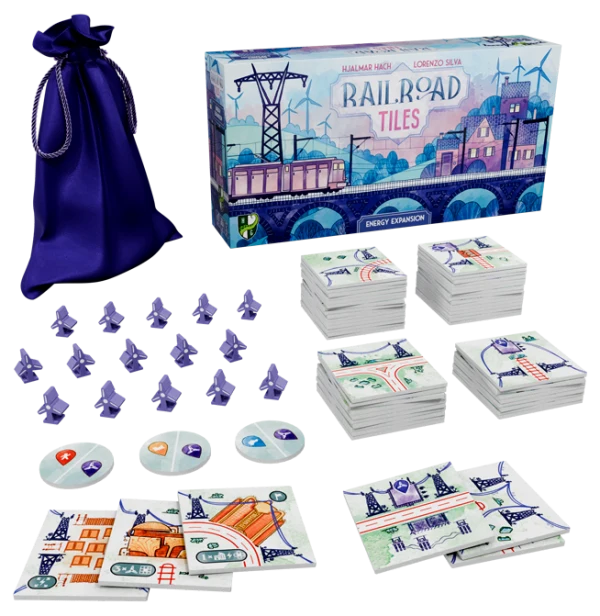 Railroad Tiles Bundle - Base Con 8 Espansioni
