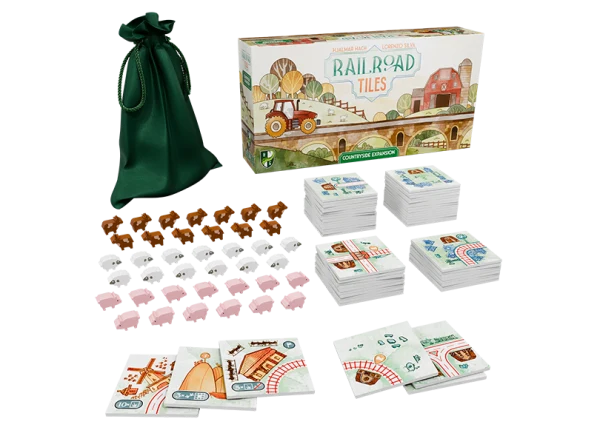 Railroad Tiles Bundle - Base Con 8 Espansioni