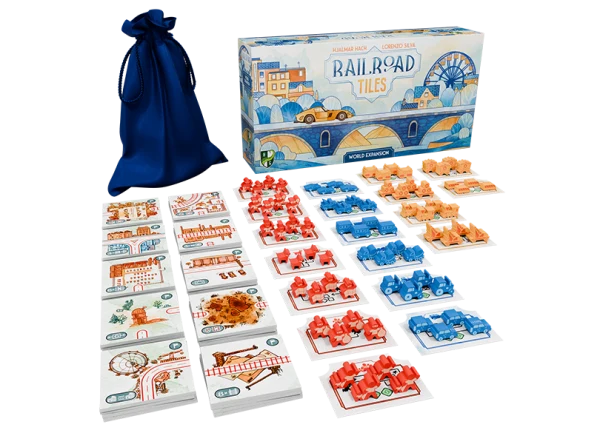 Railroad Tiles Bundle - Base Con 8 Espansioni