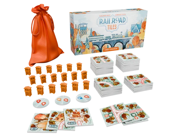 Railroad Tiles Bundle - Base Con 8 Espansioni