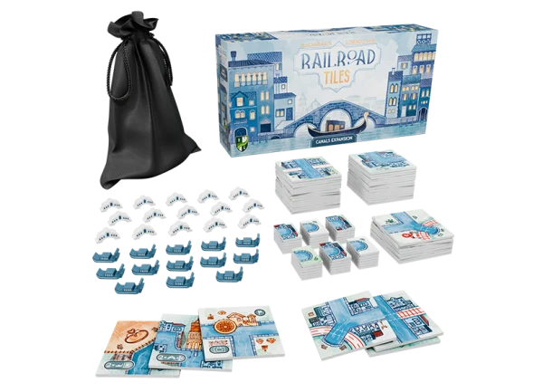 Railroad Tiles Bundle - Base Con 8 Espansioni