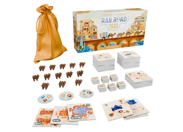 Railroad Tiles Bundle - Base Con 8 Espansioni