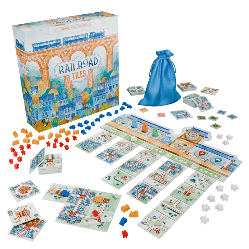 Railroad Tiles Bundle - Base Con 8 Espansioni