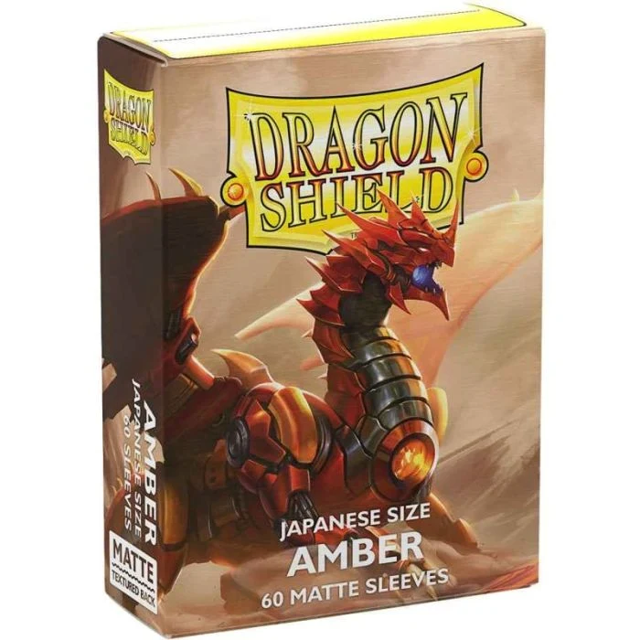 60 Bustine Dragon Shield Japanese Matte - AMBER