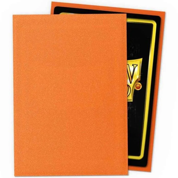 60 Bustine Dragon Shield Japanese Matte - AMBER