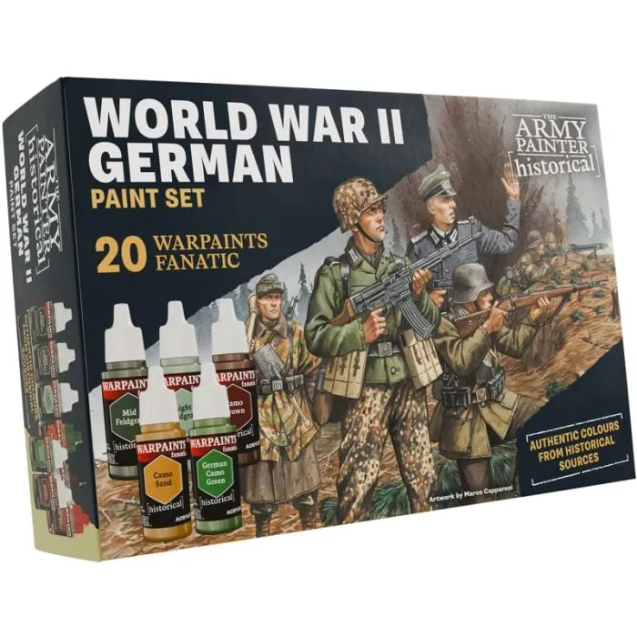 Historical - World War II - German Paint Set - 20 Warpaints Fanatic