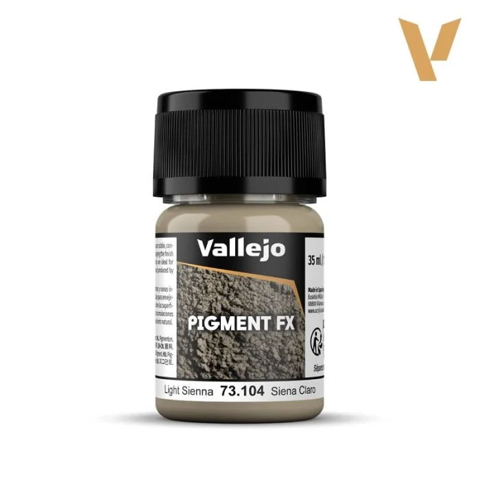 Vallejo Pigments Color Light Sienna 35 ml
