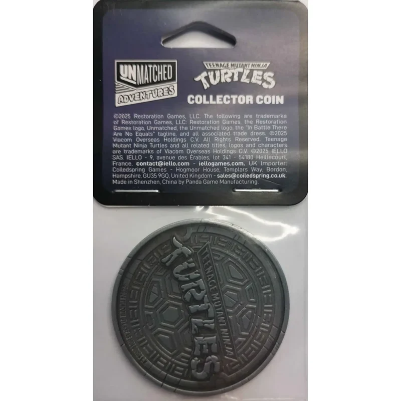 Unmatched Adventures - Teenage Mutant Ninja Turtles – Collector Coin
