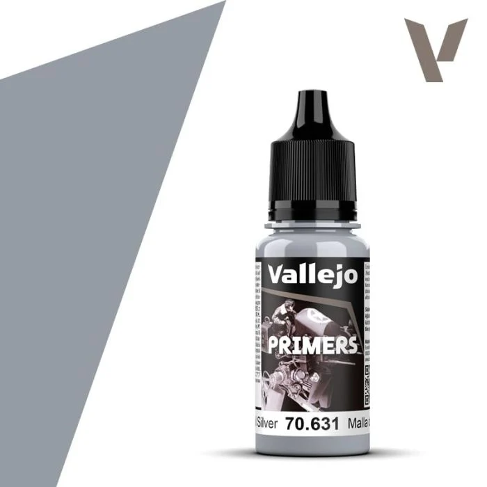 Vallejo Primer Color Chainmail Silver 18 ml