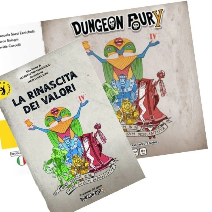 Dungeon Foury Gioco + Libro | Small Bundle