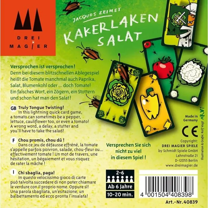 Kakerlakensalat - Insalata di Scarafaggi