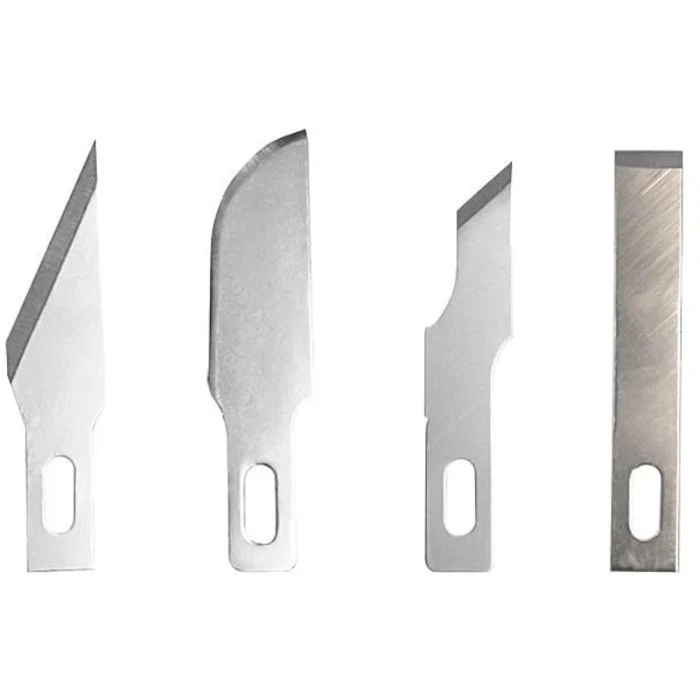 Vallejo - Set da 5 Lame Assortite per Coltellino no. 1 - Assorted Blades for Knife