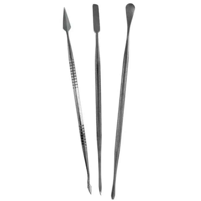 Vallejo - Set di 3 Attrezzi da Scultura - Stainless Steel Carvers