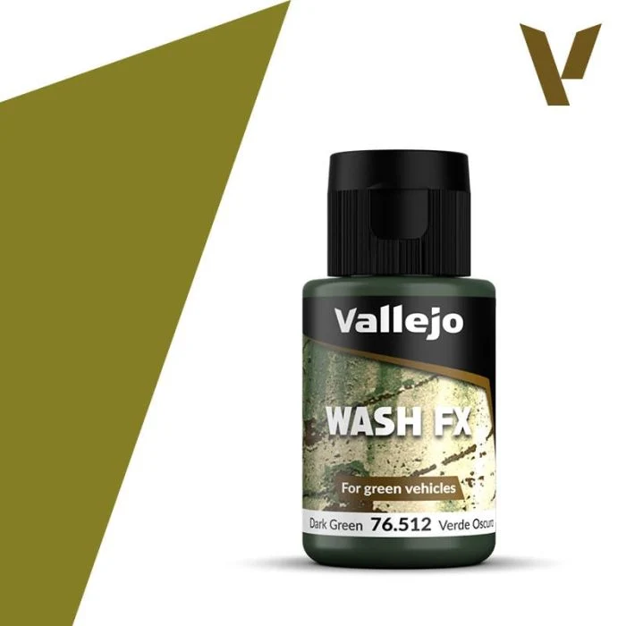 Vallejo Model Wash Dark Green 35 ml