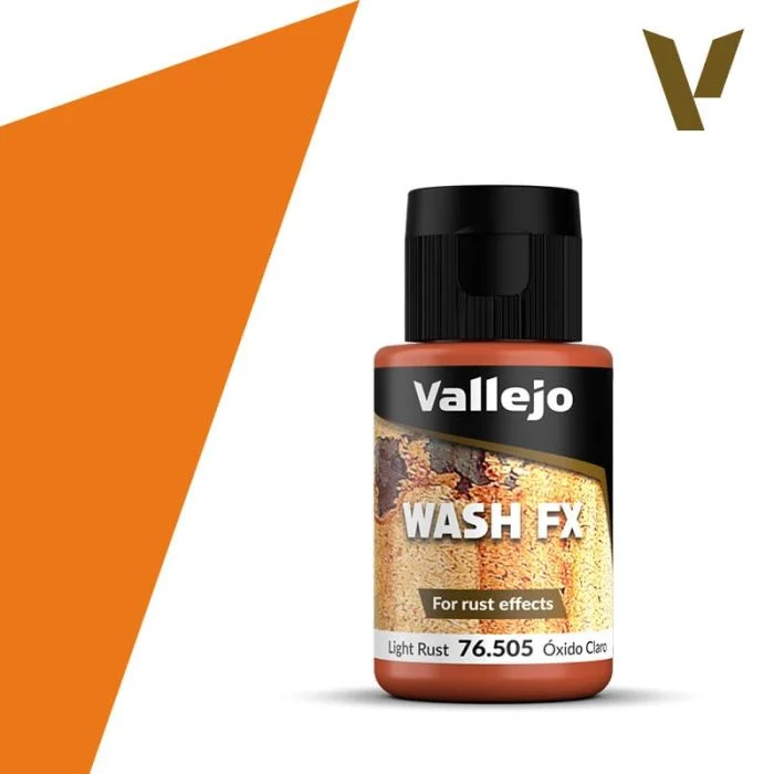 Vallejo Model Wash Light Rust 35 ml