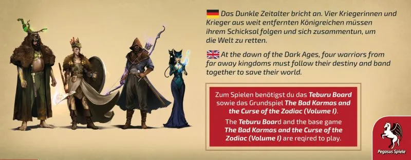 Teburu: The Bad Karmas and the Curse of the Zodiac: The Dark Ages Heroes