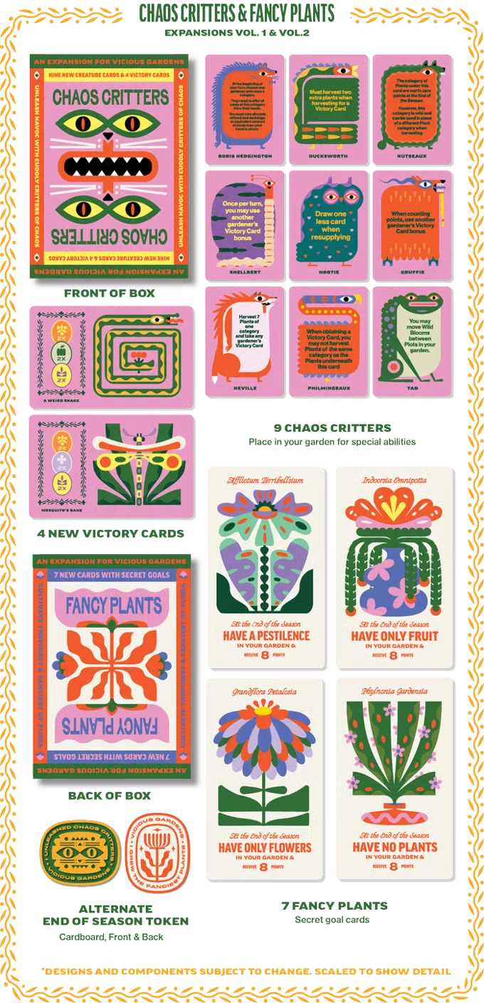 Vicious Gardens Chaos Critters and Fancy Plants
