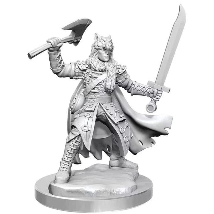Mezzelfo Ranger Maschio - Miniatura D&D Frameworks W02A