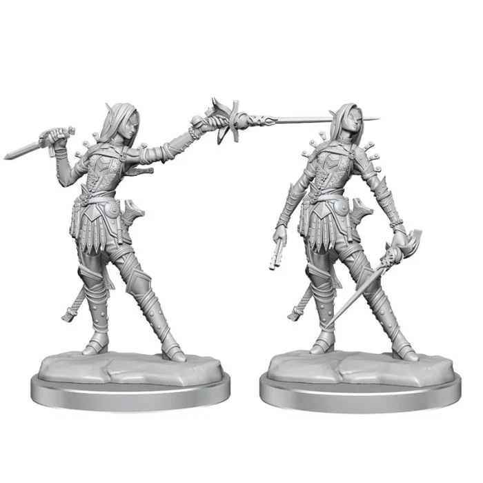 Elfa Ladra - Miniatura Pathfinder Legendary Cuts W02A