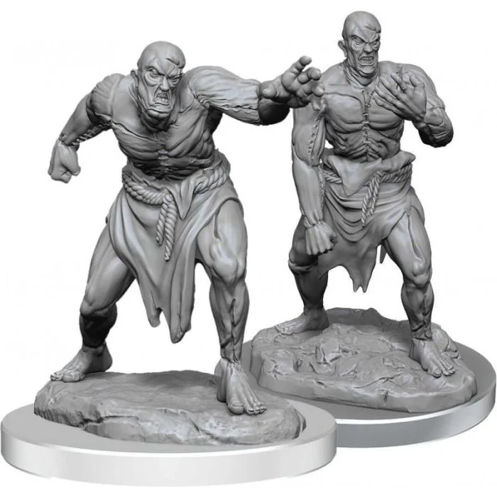 Golem di Carne - 2 Miniature D&D Nolzur's Marvelous W17