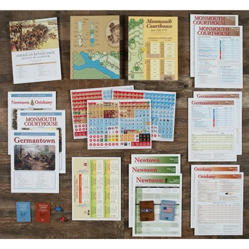 Battles of the American Revolution Tri-Pack II - Monmouth, Germantown, Newtown