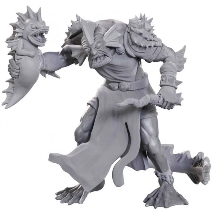 Sahuagin Sacerdotessa - Miniatura D&D Nolzur's Marvelous W24