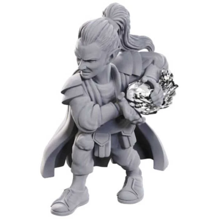 Halfling Mago del Mazzo Pirata Maschio - Miniatura D&D Nolzur's Marvelous W24