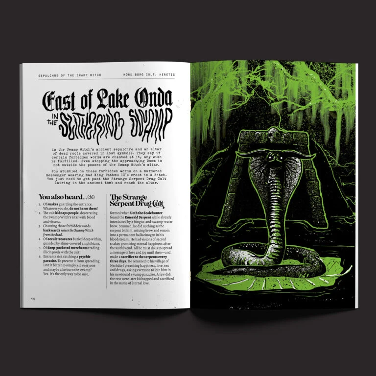 MÖRK BORG Cult Heretic