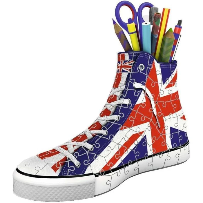 Puzzle 3D Sneaker Union Jack - 112 Pezzi