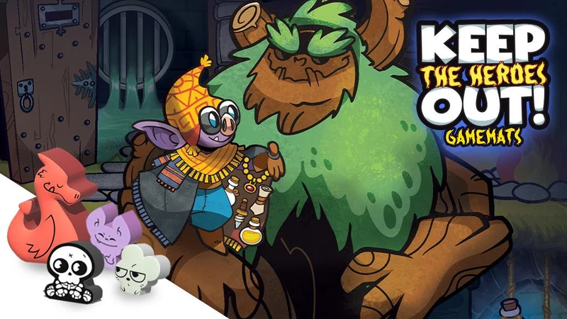 Keep the Heroes Out! - Underground Market