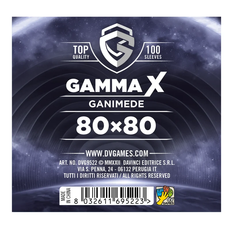 Bustine GAMMA X - Ganimede (80x80)