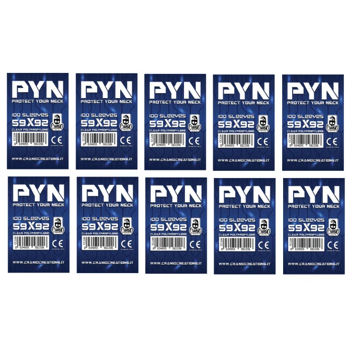 10x 100 Bustine PYN 59x92 | Mythic Bundle